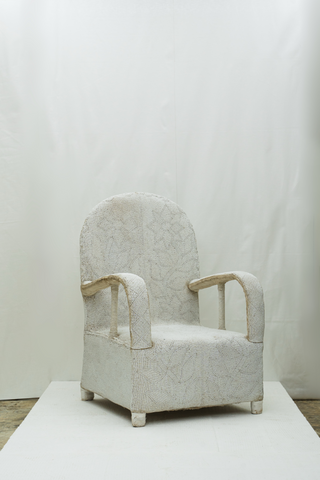 BEADED YORUBA CHAIR 3
