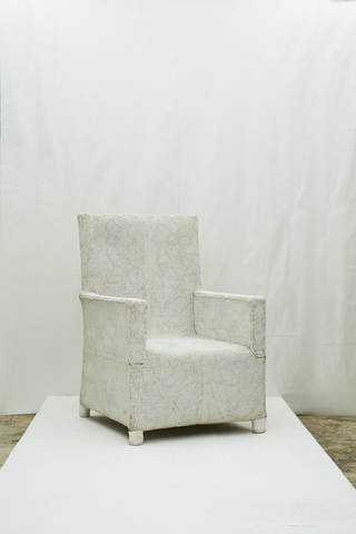 BEADED YORUBA CHAIR 1