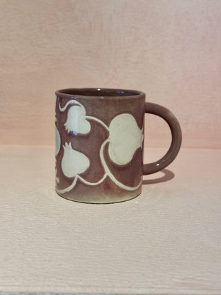 Pomegranate & Vase - Coffee Mug - Pale Purple
