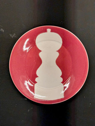 Pink Peppermill - Quarter Plate