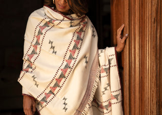 Chevron Cotton Shawl