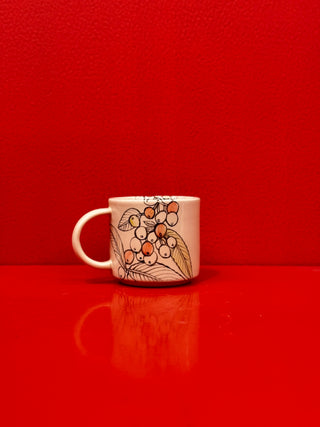 Coffee Plant - Tea-cup & Saucer