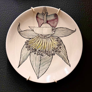 Banana Flower - Quarter Plate