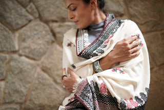 Sacred Grove Cotton Shawl