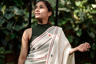 Till(zhy) Saree Merino Cotton Saree