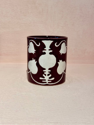 Pomegranate & Vase - Coffee Mug - Purple