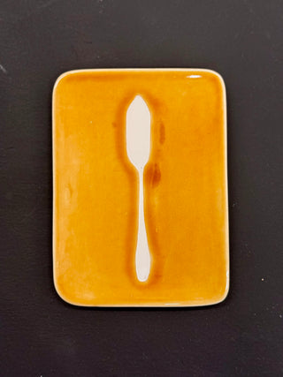 Yellow Butter Knife - Rec Plate