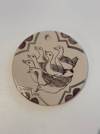 Bombay Gothic - Six Birds - Xmas Decoration