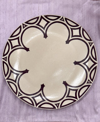 Bombay Gothic - Dinner Plate - Purple