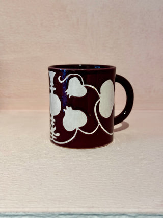 Pomegranate & Vase - Coffee Mug - Purple