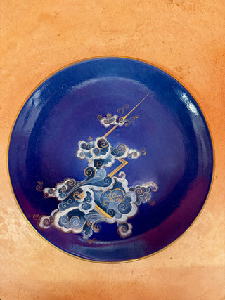 Swirling Clouds - Dinner Plate