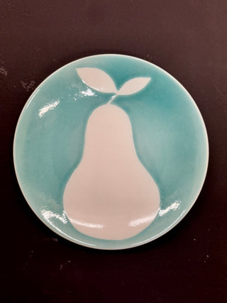 Green Pear - Quarter Plate