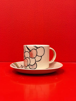 Cherries - Cup & Saucer