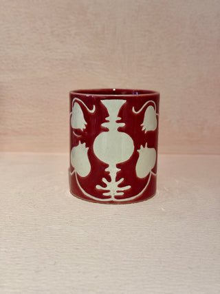 Pomegranate & Vase - Coffee Mug - Bubblegum Pink