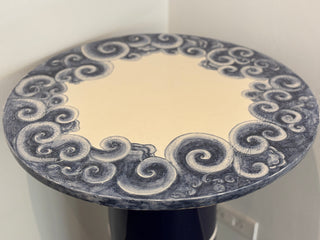 Badal Table With Pillar Base