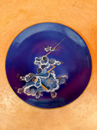 Swirling Clouds - Dinner Plate
