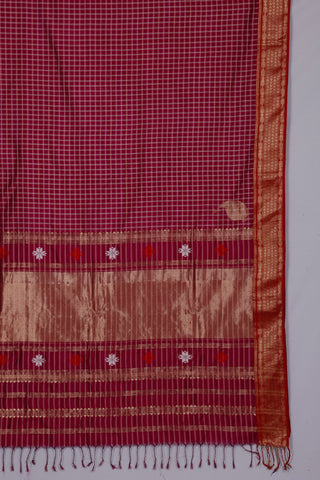 Dafla Chaukada Saree