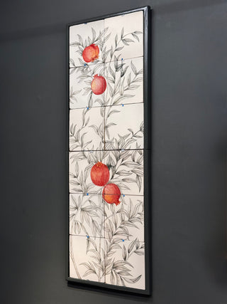 Anar Tree - Right Side Botanical Tile Panel