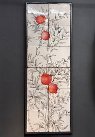 Anar Tree - Right Side Botanical Tile Panel