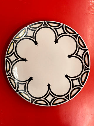 Bombay Gothic - Dinner Plate - Black