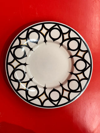 Bombay Gothic - Pasta Plate - Black