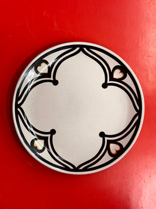 Bombay Gothic - Quarter Plate - Black