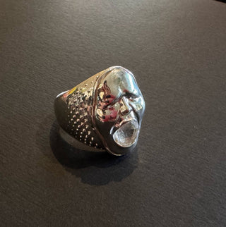 Face Ring - White