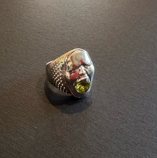 Face Ring - Yellow