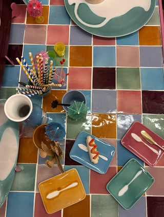 Multicoloured Tile Tabletop