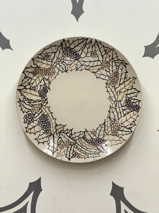 Bombay Gothic Xmas Wreath - Platter