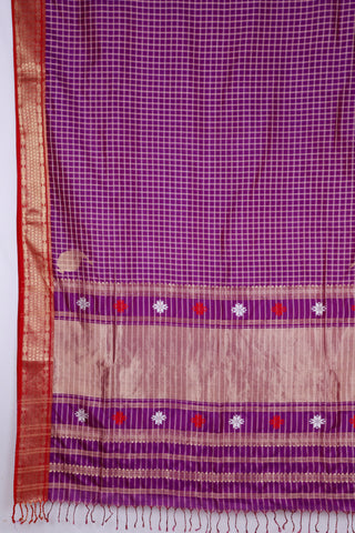 Dafla Chaukada Saree