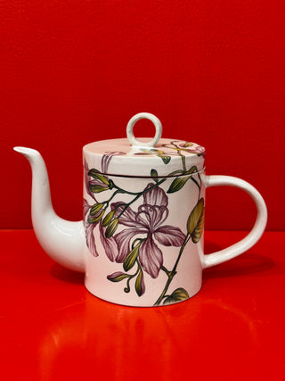 Medium Kachnar Purple Bloom Tea Pot