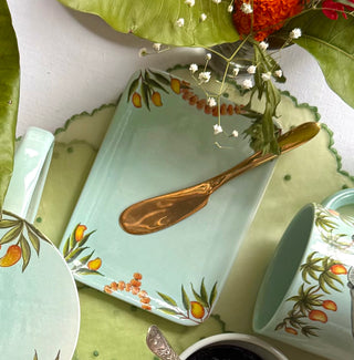 Monkey & Mango - Rectangular Tapas Plate