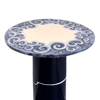 Badal Table With Pillar Base