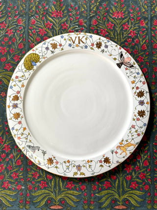 Vana - Charger Plate with Gold Lustre